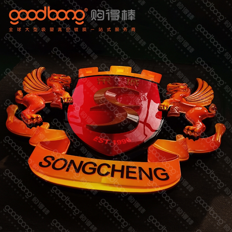 戶外大型樓頂三維立體燈箱LOGO的維護(hù)