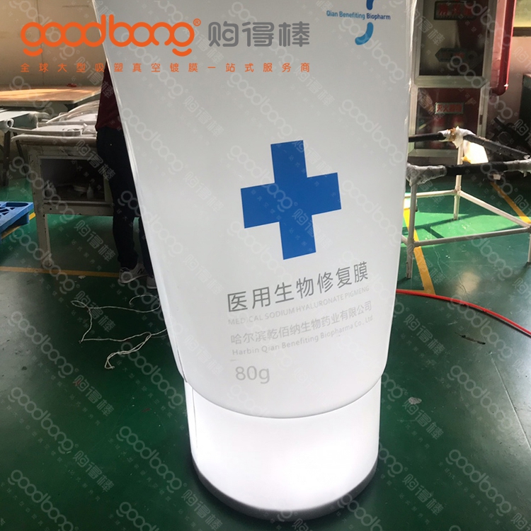 戶外亞克力吸塑招牌門頭LOGO的安裝注意事項