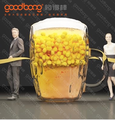 亞克力吸塑三維立體造型LOGO的制作方法